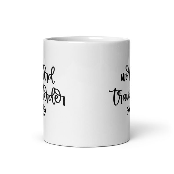 Work hard travel harder Funny Coffee Mug / Cup - Image 3