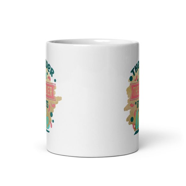 The older I get the earlier it gets late Funny Coffee Mug / Cup - Image 3