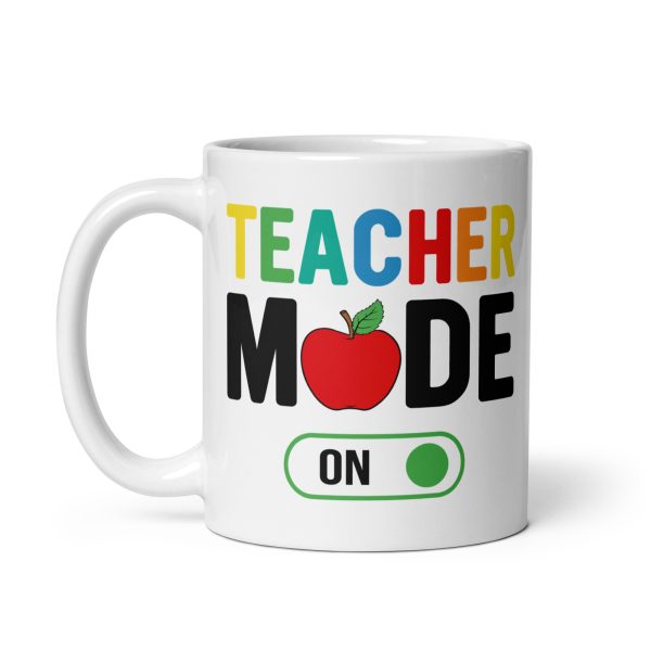 Teacher mode on funny coffee mug / cup - Image 2