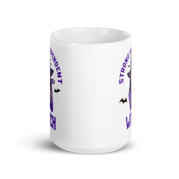 Strong independent witch funny Halloween coffee mug / cup - Image 6