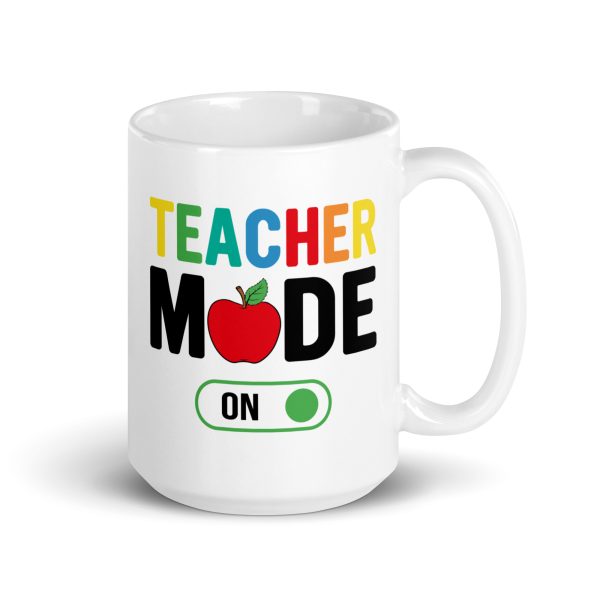 Teacher mode on funny coffee mug / cup - Image 4