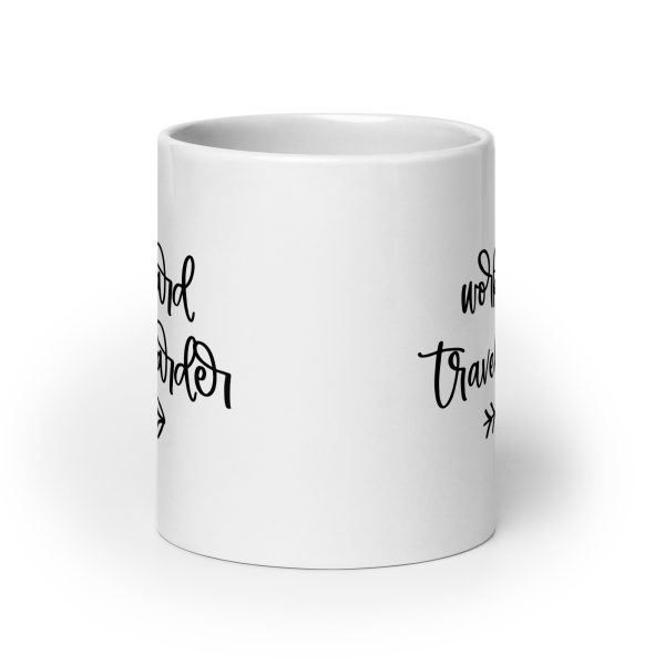 Work hard travel harder Funny Coffee Mug / Cup - Image 9