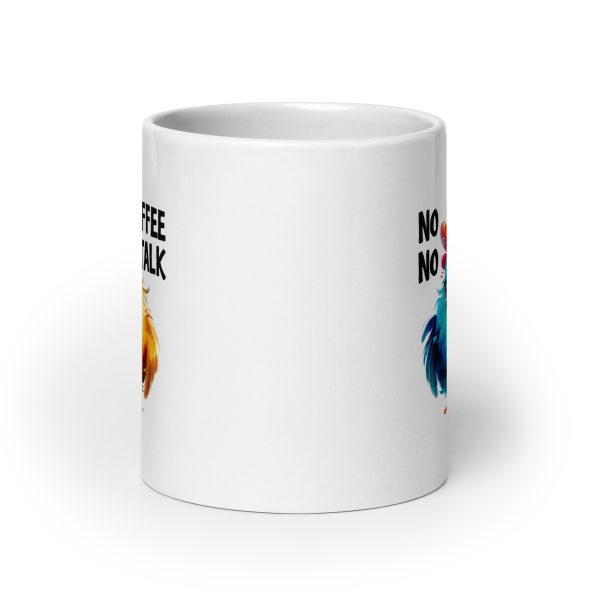No coffee no talk funny coffee mug / cup - Image 9