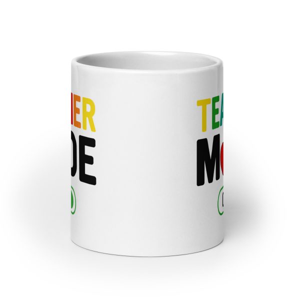 Teacher mode on funny coffee mug / cup - Image 9